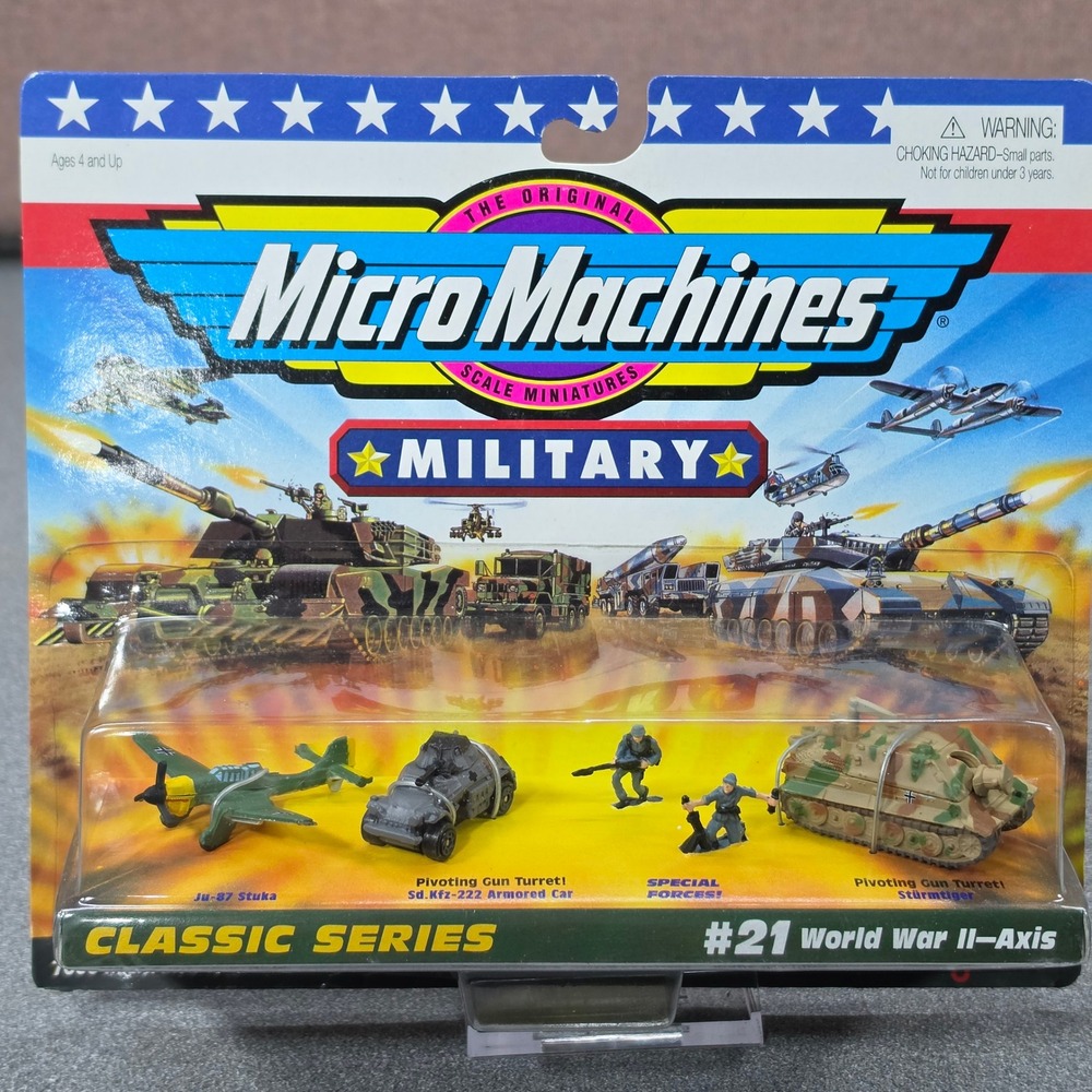 Micro Machines Military WWII Axis #21 Set Kids Multi NEW Galoob Classic Series